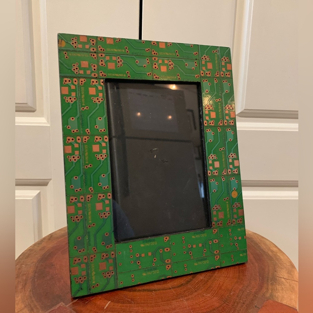 Recycled Microchip Picture Frame